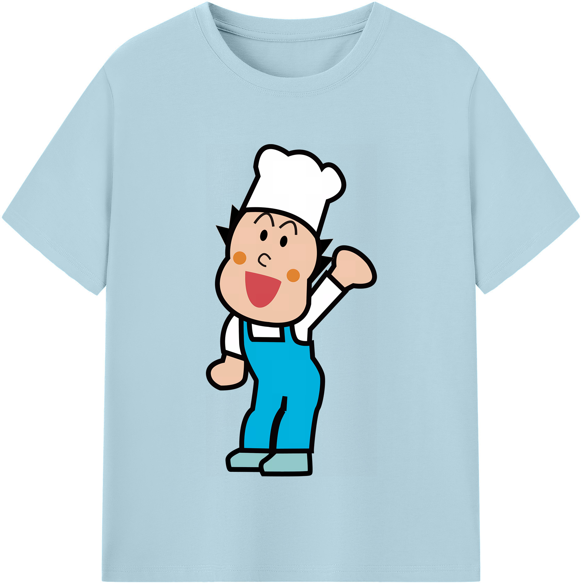 （画像用） アンパンマン Anpanman 綿100％半袖Tシャツ（フロントプリント）